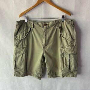 Green Polo Ralph Lauren military tactical cargo shorts